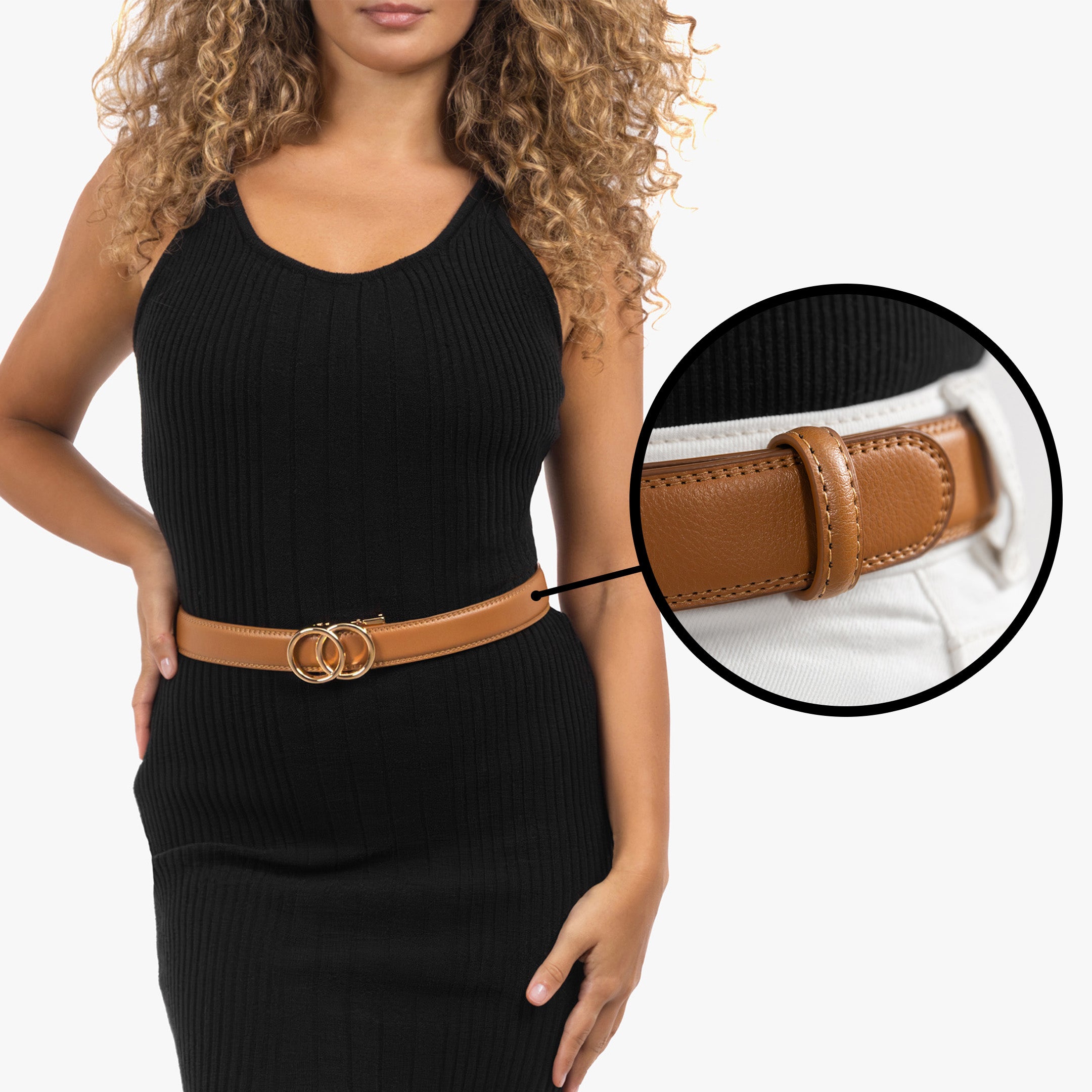 Modern Belt - Konjak
