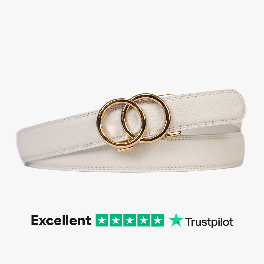 Modern Belt - Vitt