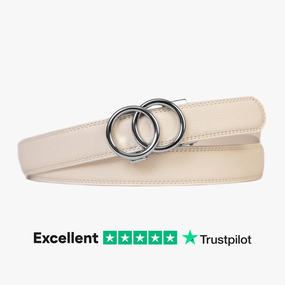 Modern Belt - Vitt