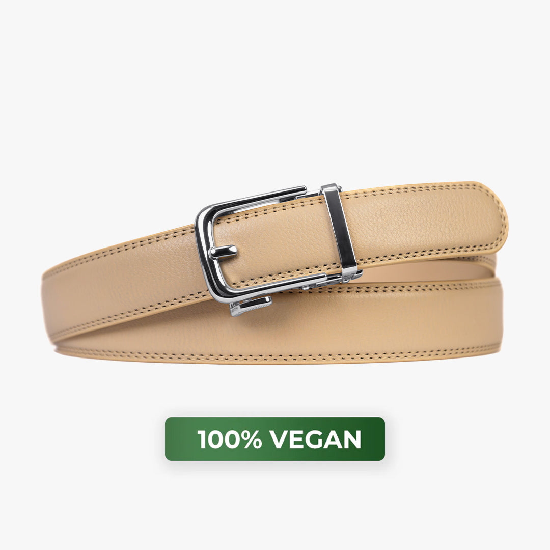 Classic Belt - Beige (vegan)