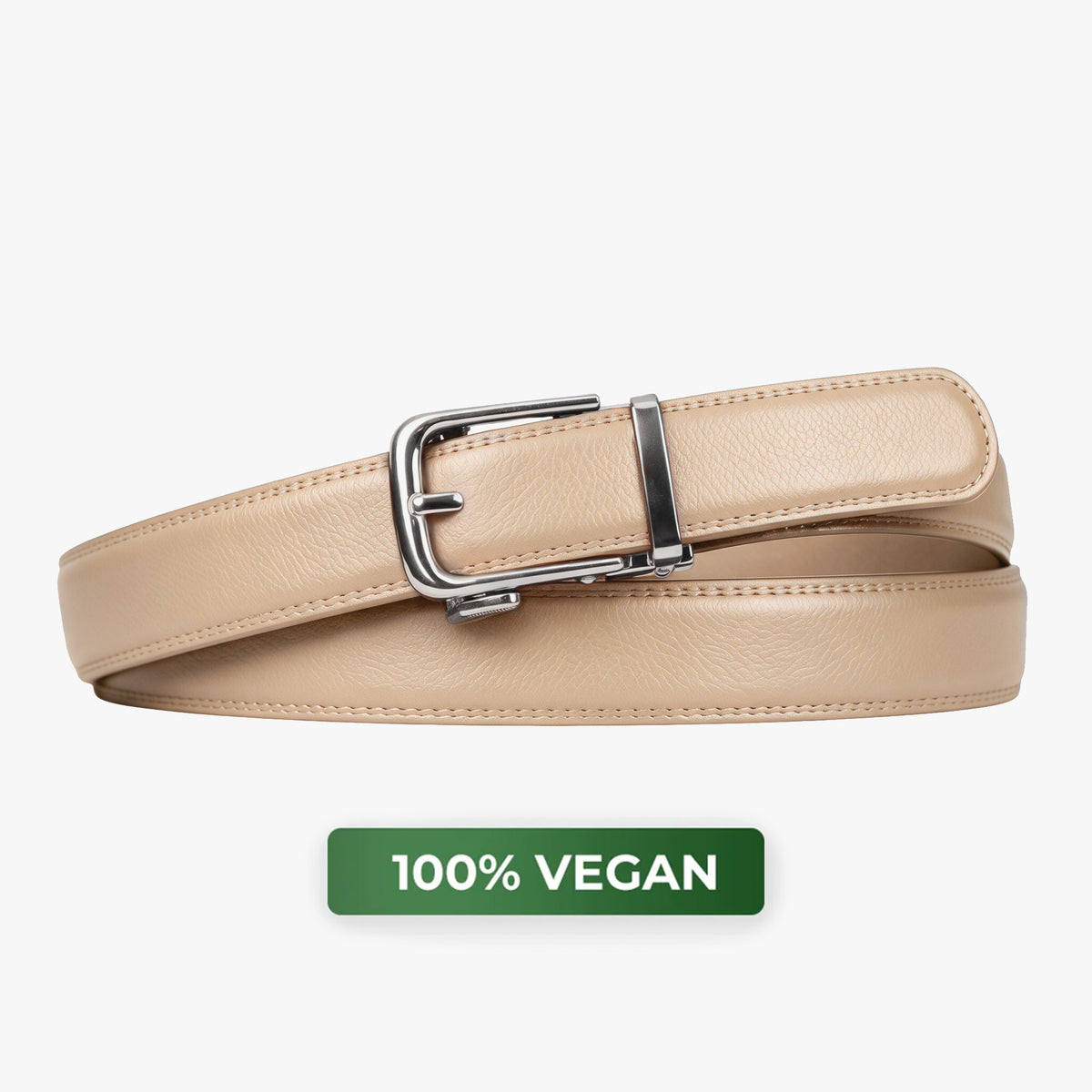 Classic Belt - Beige (vegan)