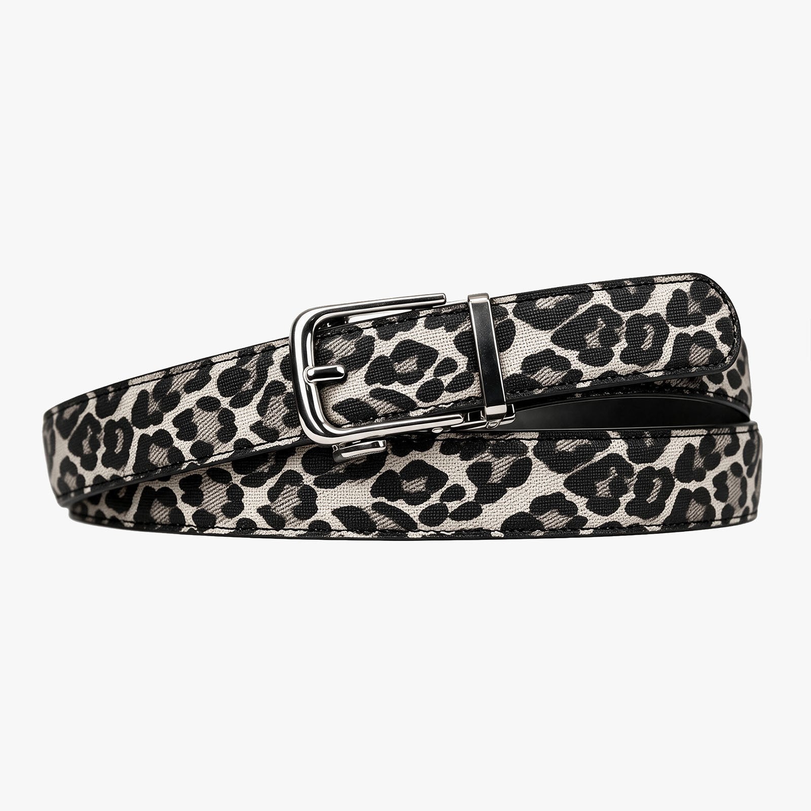 Classic Belt - Leopard White