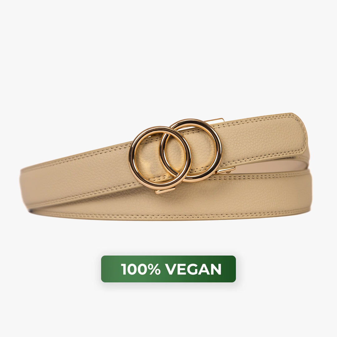 Modern Belt - Beige (vegan)