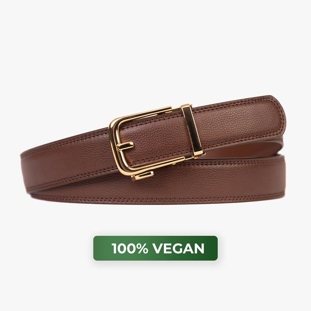 Classic Belt - Brun (vegan)