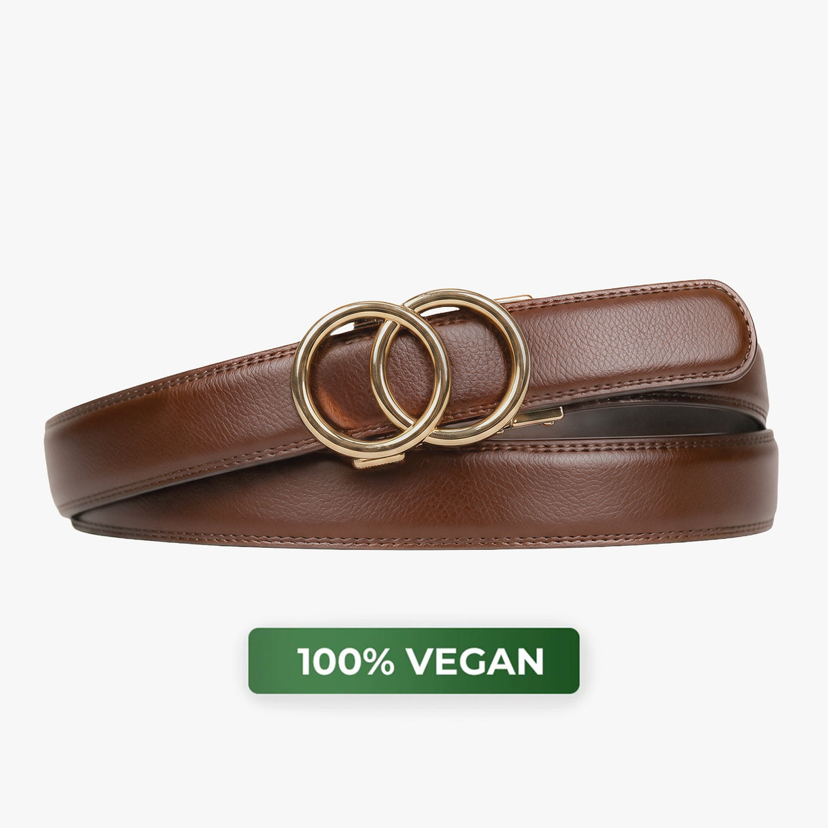 Modern Belt - Brown (vegan)