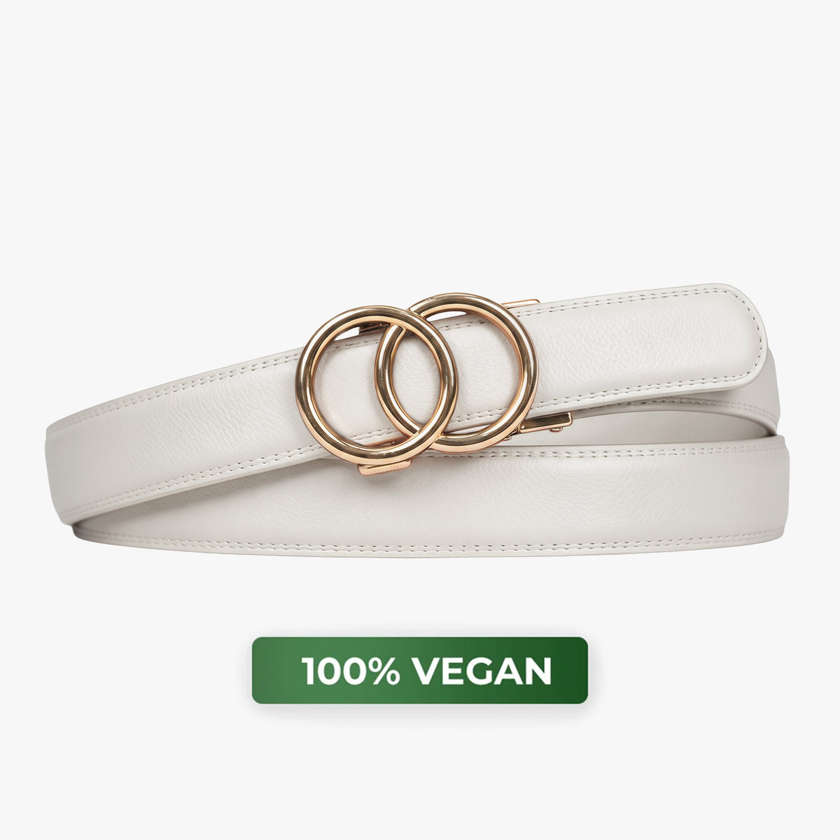 Modern Belt - White (vegan)