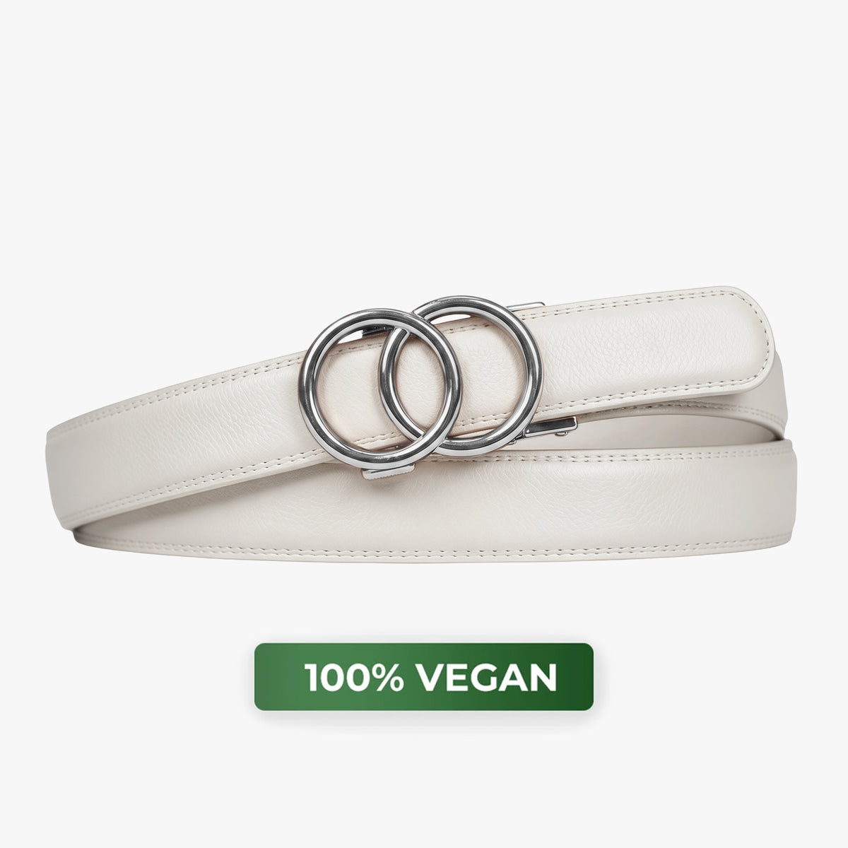 Modern Belt - White (vegan)