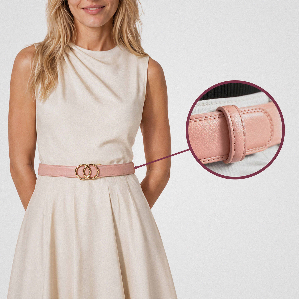 Modern Belt - Pink